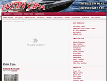 Tablet Screenshot of ertincipa.com